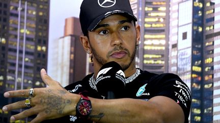 Lewis Hamilton. (WILLIAM WEST / AFP)