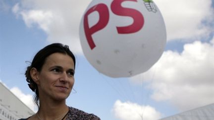 La députée socialiste Aurelie Filippetti photographiée lors du Congrès du PS à La Rochelle, le 28 août 2010. (AFP - Nathalie Magniez)