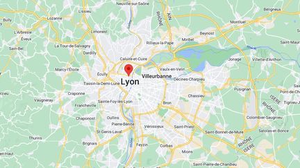 Lyon (Rhone).  (GOOGLE MAPS)