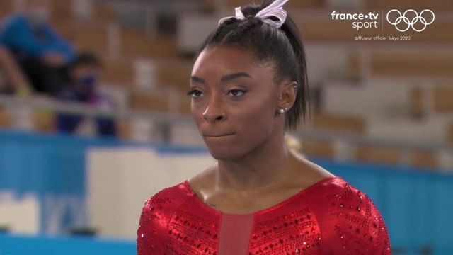 Le passage de Simone Biles au saut de cheval