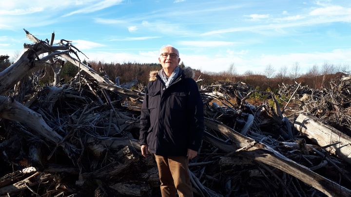 Pierre Fournet, le maire de Bugeat. (BENJAMIN ILLY / RADIO FRANCE)