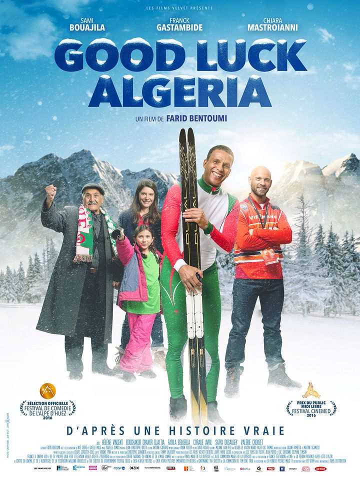 Affiche du film "Good Luck Algeria" de Farid Bentoumi
 (Farid Bentoumi &quot;Good Luck Algeria&quot; / allociné)