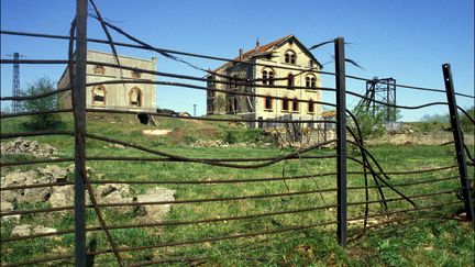 Une usine abandonnée en Lorraine. (PATRICK AVENTURIER / GAMMA-RAPHO)