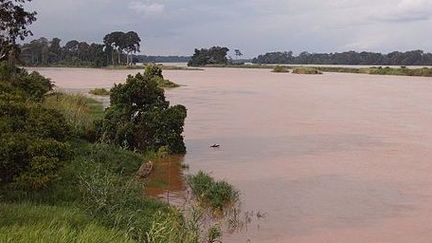 Le confluent de la rivière Mbam avec le fleuve Sanaga (Ujung/Wiki Commons)