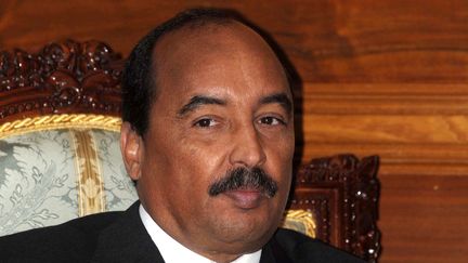 Mohamed Ould Abdel Aziz, le 11 d&eacute;cembre 2011. (FAROUK BATICHE / AFP)