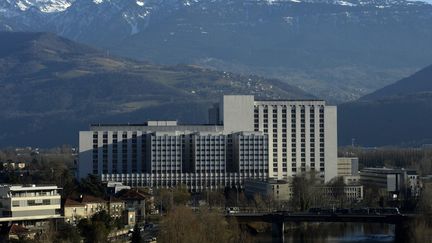 Le CHU de Grenoble (Isère), le 7 janvier 2014. (PHILIPPE DESMAZES / AFP)