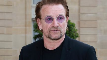 Bono, le chanteur du groupe U2 (JACQUES DEMARTHON / AFP)