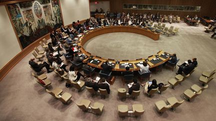 Le Conseil de s&eacute;curit&eacute; de l'ONU, &agrave; New York (Etats-Unis), le 26 septembre 2011. (SHANNON STAPLETON / REUTERS)