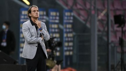 L'arrivée sur le banc de la Nazionale de Roberto Mancini en mai 2018 a remis l'Italie sur les bons rails. (FILIPPO MONTEFORTE / AFP)