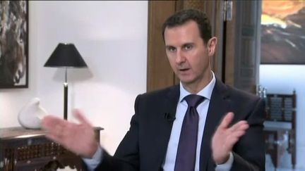 Bachar Al-Assad / "Le rôle de la France maintenant, c'est de changer de politique"