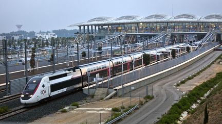 La gare TGV&nbsp;de Montpellier-Sud-de-France. (PHILIPPE ROY / PHILIPPE ROY)