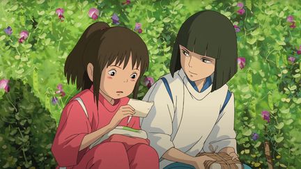 Chihiro et Haku ont disparu sous forme de dragon