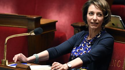 La ministre de la Sant&eacute;, Marisol Touraine, &agrave; l'Assembl&eacute;e nationale, &agrave; Paris, le 14 avril 2015. (ERIC FEFERBERG / AFP)