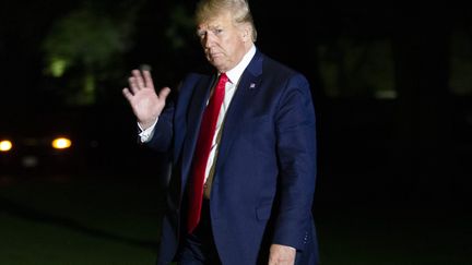 Donald&nbsp;Trump, le 18 octobre 2019, à Washington DC.&nbsp; (MICHAEL REYNOLDS / AFP)