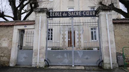 École du Sacré Coeur, rue Biron à Périgueux, le 9 janvier 2015.&nbsp; (LOTH ARNAUD / MAXPPP)