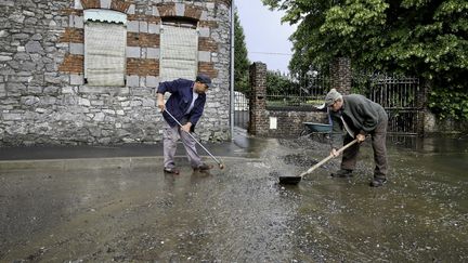 Des inondations à Maubeuge (Nord), le 6 juin 2018. (MAXPPP)