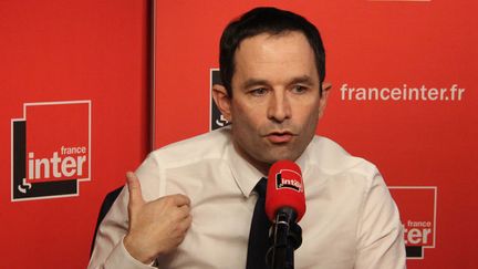 Benoît Hamon invité de la matinale grand format le 27 février 2017. (Radio France / Anne Audigier)