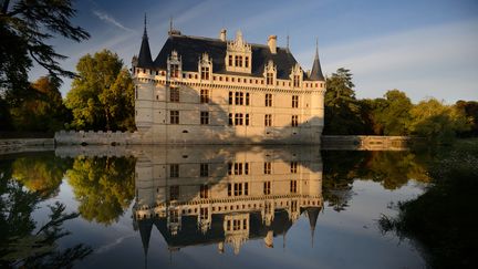 Le château d'Azay-le-Rideau, en Indre-et-Loire (11 avril 2019) (LEONARD DE SERRES / ONLY FRANCE / AFP)