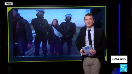 L'arrestation de Greta Thunberg en Allemagne a véhiculé des accusations de mise en scène (France 24)