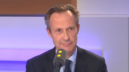 Heiko Carrie,&nbsp;le président du groupe Bosch en France, était l'invité de franceinfo vendredi 1er février.&nbsp; (FRANCEINFO / RADIOFRANCE)