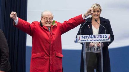 &nbsp; (Le bureau exécutif du FN présidé par Marine Le Pen se réunit ce lundi pour décider d'éventuelles sanctions contre Jean-Marie Le Pen, après des déclarations provocatrices désavouées par sa fille © Maxppp)