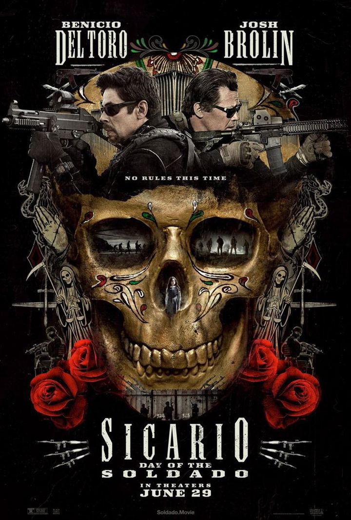 "Sicario La Guerre des Cartels" : l'affiche américaine
 (Metropolitan Filmexport)