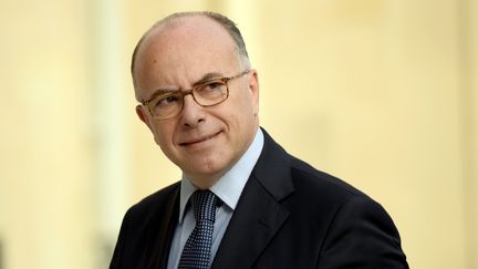 Le ministre de l'Intérieur, Bernard Cazeneuve, le 27 juillet 2016 à l'Elysée. (BERTRAND GUAY / AFP)