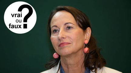 &nbsp; (Ségolène Royal affirme que le transport représente 40% des émissions de gaz à effet de serre © Maxppp)