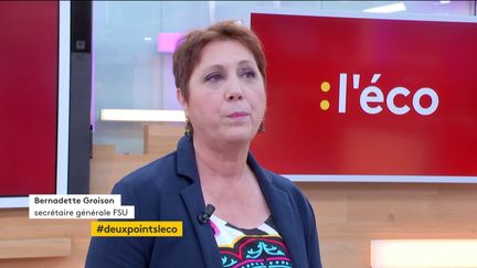 Invitée de Stéphane Dépinoy dans ":l'éco", Bernadette Groison, secrétaire générale de la FSU, est venue parler de la mobilisation syndicale du 1er mai.