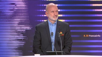 Guillaume Ancel invité du 8h30 franceinfo du 2 novembre 2023 (FRANCEINFO / RADIOFRANCE)