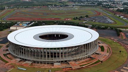 Selon le Tribunal des comptes du District Fédéral, le stade (72.000 spectateurs) pourrait au final coûter 600 millions d’euros soit près de 160 millions de plus que le montant initial.  (REUTERS / Ueslei Marcelino)