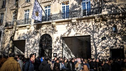 L'Apple Store des Champs-Elysées, le 18 novembre 2018 à Paris. (STEPHANE DE SAKUTIN / AFP)