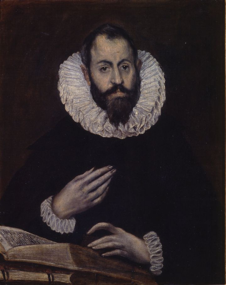 Dom&iacute;nikos Theotok&oacute;poulos dit Le Gr&eacute;co. "Portrait d&rsquo;homme (Alonso de Herrera ?)", huile sur toile, 79,7 x 64,7 cm. Amiens, mus&eacute;e de Picardie. (MUSÉE DE PICARDIE / CLICHÉ MARC JEANNETEAU)