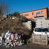 La maison de Delphine et Cédric Jubillar, photographiée le 24 janvier 2022 à Cagnac-les-Mines (Tarn). (FRED SCHEIBER / AFP)