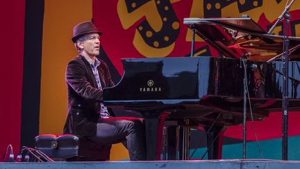 Brad Mehldau le 18 septembre 2017 sur la scène du festival de jazz de Montreux&nbsp;NO (EDUCATION IMAGES / UNIVERSAL IMAGES GROUP EDITORIAL / GETTY IMAGES NO)