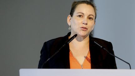 Axele Lemaire,&nbsp; secrétaire d'Etat à l’Economie numérique. Le 6 septembre 2016. (VALERIE VREL / MAXPPP)