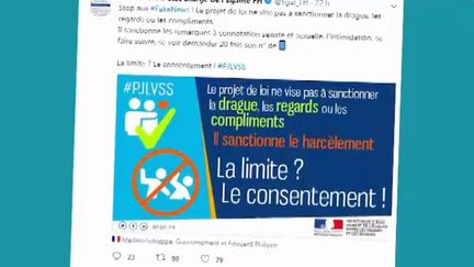 Loi contre les violences sexuelles ou sexistes : l'expression "regard appuyé" ne figure pas dans le texte