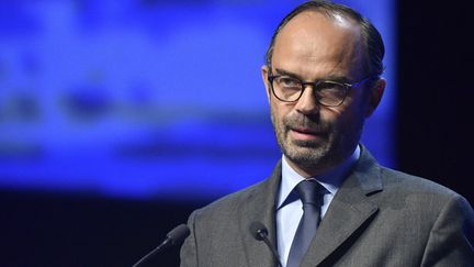 Le Premier ministre, Edouard Philippe, le 28 septembre 2017 à Paris, lors du 13 congrès des régions de France. (MAXPPP)