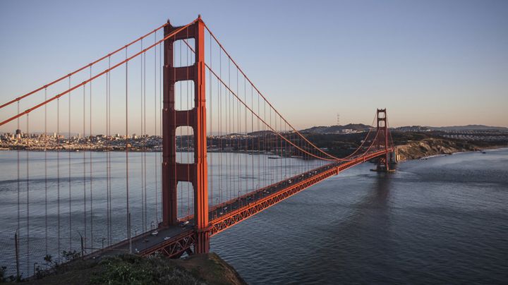 La baie de San Francisco, en Californie
 (Wonwoo Lee / Cultura Creative / AFP)