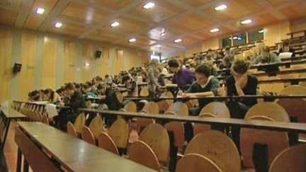 Un amphithéâtre de la Faculté de médecine à Rouen, qui ne participe pas à l'expérience. (France 3 Normandie)