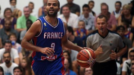 Tony Parker le leader de l'équipe de France
 (CHIBANE / MAXPPP)