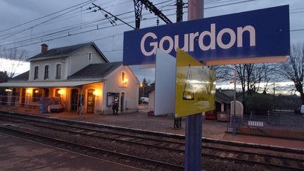 La gare de Gourdon, dans le Lot. (MAXPPP)