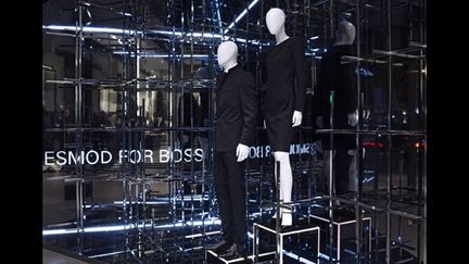 Les silhouettes réalisées par les étudiants d&#039;Esmod pour Hugo Boss
 (DR)