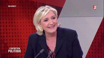 L'intégralité de l'émission "L’Entretien politique" de France 2 avec Marine Le Pen