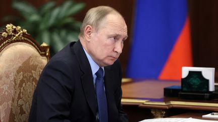 Le président russe Vladimir Poutine au Kremlin, à Moscou, le 31 janvier 2022. (AFP)