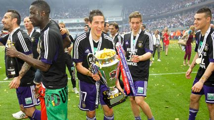 Anderlecht, champion de Belgique. 