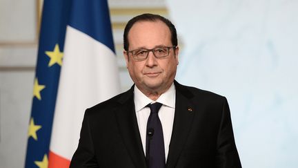 François Hollande, le 30 mars 2016, à l'Elysée. (STEPHANE DE SAKUTIN / AFP)