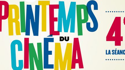 Printemps du cinéma, l'affiche
