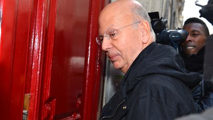 Essayist and former advisor to Nicolas Sarkozy Patrick Buisson leaves a ceremony in Paris, October 15, 2012. (MIGUEL MEDINA / AFP)