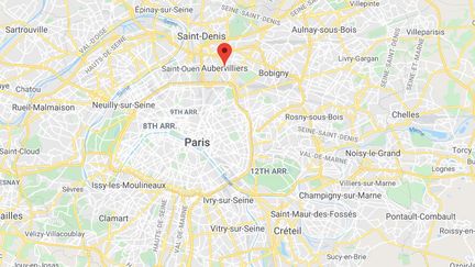 Aubervilliers (Seine-Saint-Denis). (GOOGLE MAPS)